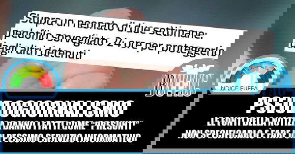 Il bambino di due settimane vittima di abusi