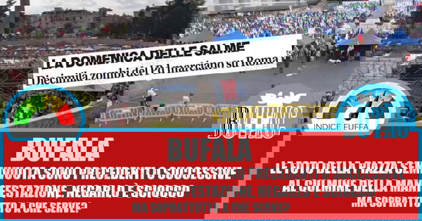 Roma e la piazza del PD