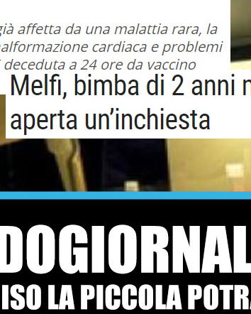 Morta a 2 anni dopo un vaccino…