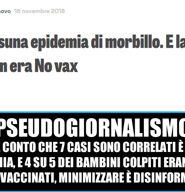 La Verità, il morbillo e Bari article-post