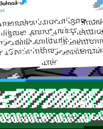 Salvarli dai giochi elettronici…