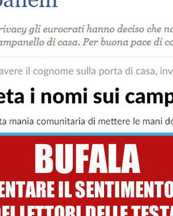 L’unione Europea, i campanelli e il giornalismo
