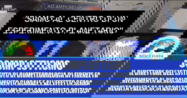 L’esperimento di cambiamento climatico planetario