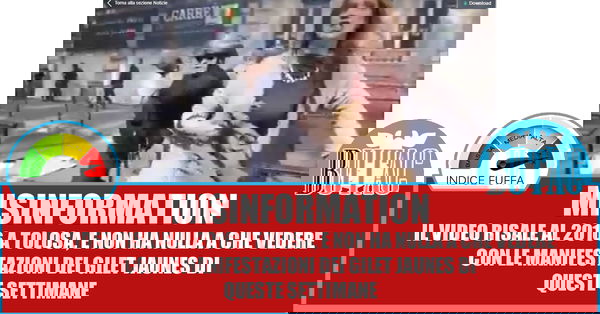 La donna francese picchiata dal gendarme