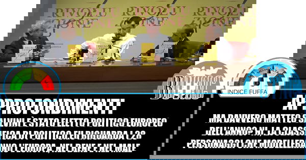 Salvini non è il “politico europeo dell’anno”