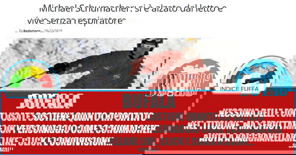 Bufale sotto l’albero Vol. 3 – Michael Schumacher