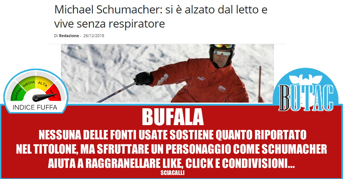 Bufale sotto l’albero Vol. 3 – Michael Schumacher article-post