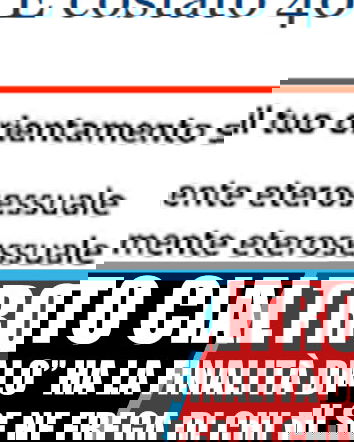 L’ennesima teoria gender a scuola e il “test dello scandalo”