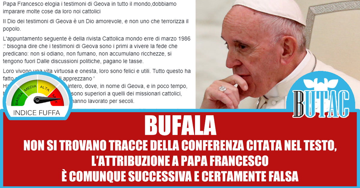 Papa Francesco e i testimoni di Geova article-post