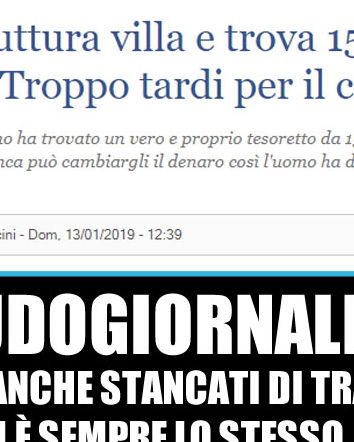 Il Giornale online e le fonti