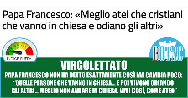 L’udienza generale del Papa