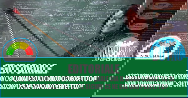 Ci sono uno scienziato, un professore universitario, un divulgatore scientifico e un giornalista