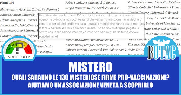 Siamo seri… Vaccini ep. 219 (Le firme pro-vaccini)