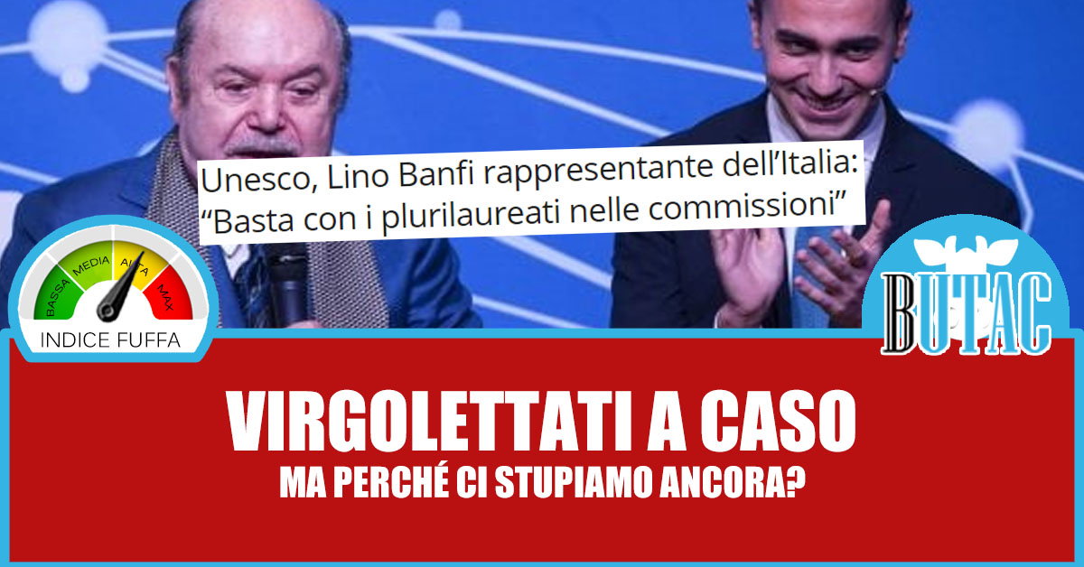 Lino Banfi: “Basta plurilaureati” article-post