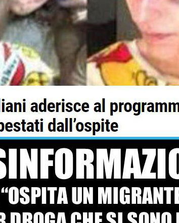 Coppia di italiani “ospita un migrante”