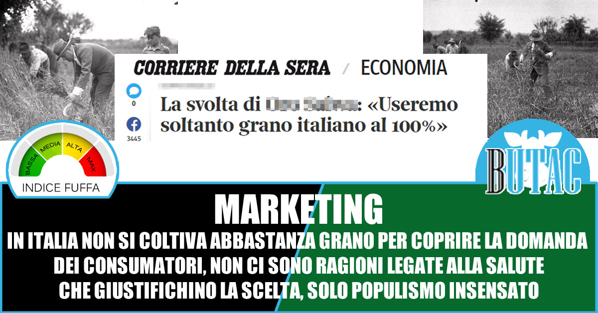 Useremo solo grano italiano article-post