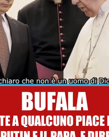 Putin: Papa Francesco non è uomo di Dio