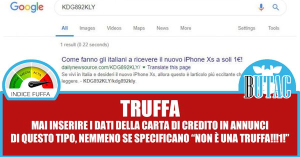 iPhone XS 256 GB per soli 1€