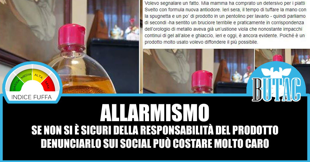 Reazioni allergiche, social network e avvertenze sui prodotti article-post
