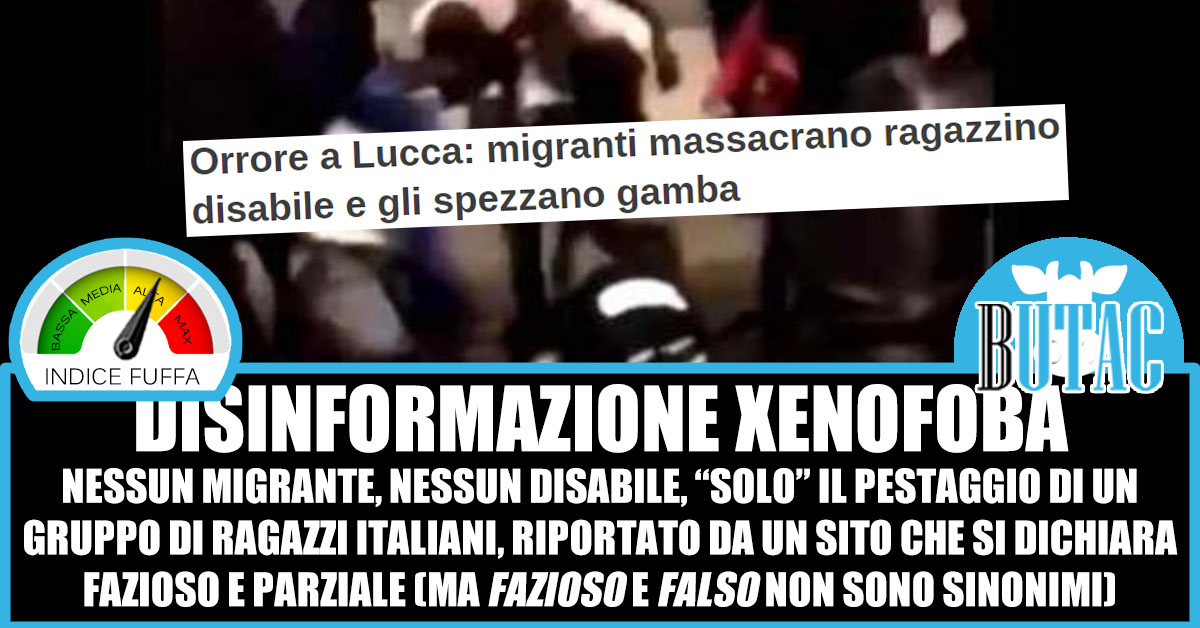 Migranti (in realtà italiani) massacrano ragazzino disabile (in realtà senza alcuna disabilità) article-post