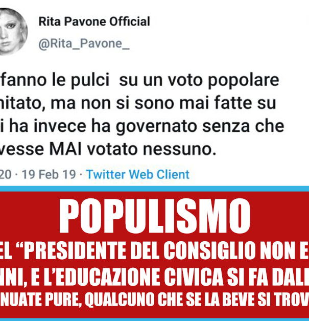 Rita Pavone, l’educazione civica e il voto popolare article-post