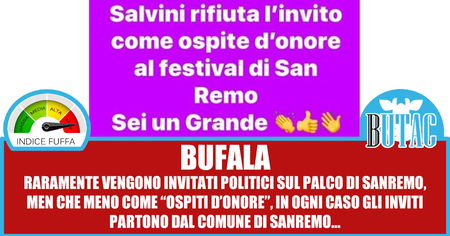 Salvini rifiuta Sanremo? article-post