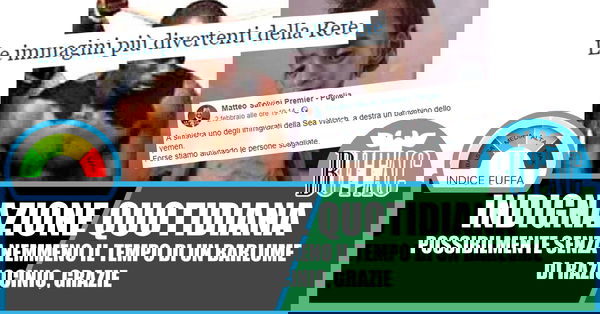 Paragoni dementi: immigrati muscolosi e bambini denutriti