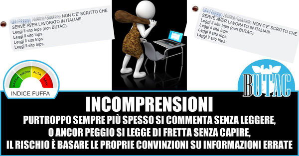 Il sito dell’INPS, l’analfabetismo digitale e la comprensione del testo