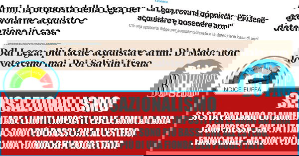Più facile comprare armi… ehm…