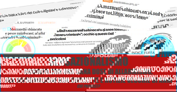 La lista nera di Coldiretti