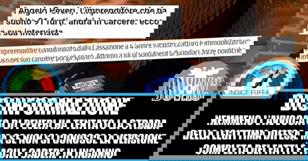 Caso Peveri, chiarimenti