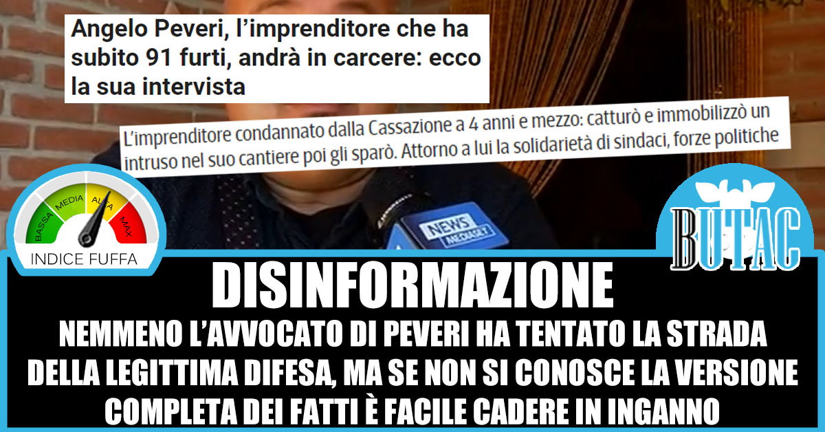 Caso Peveri, chiarimenti article-post