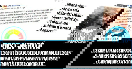 La storia, Segre, Saviano e la post verità article-post