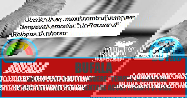 Pena ridotta per tempesta emotiva? Bufala!