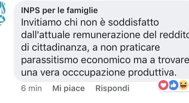 INPS per le famiglie e Reddito di Cittadinanza… article-post