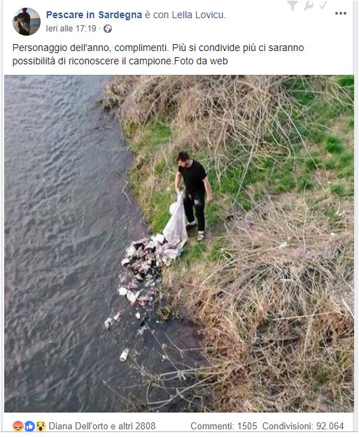 Condividi per beccare il colpevole…