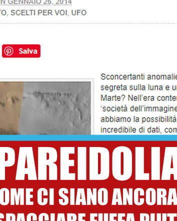 Basi lunari segrete e antiche tombe marziane