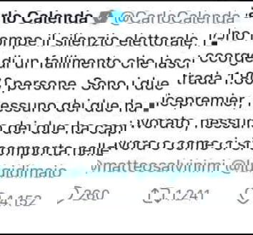 Calenda, Di Maio, Bechis e Mercatone Uno