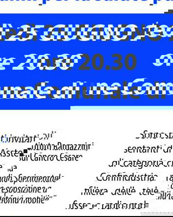 5G – allarmiamo la popolazione