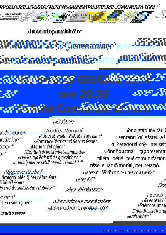 5G – allarmiamo la popolazione
