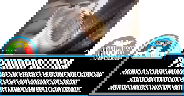 Giorgia e il cibo buttato dagli immigrati