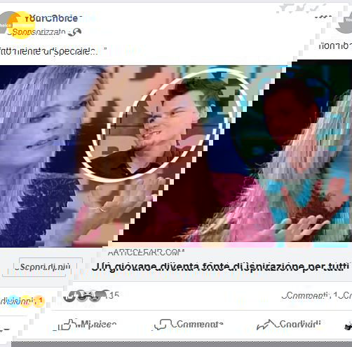 Quando il testimonial è un amico article-post