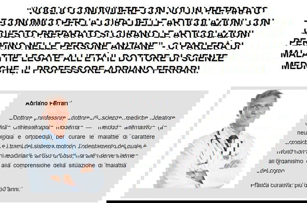 Giordana Bevilacqua, la schiena le articolazioni e le truffe