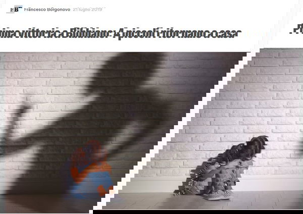 Bibbiano, 4 bambini tornano a casa