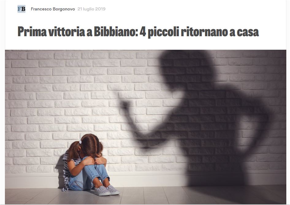 Bibbiano, 4 bambini tornano a casa article-post
