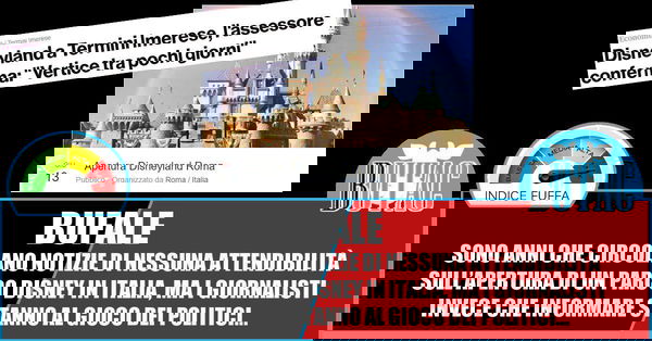 Disneyland in Italia?