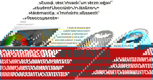 Test Invalsi e giornalismo
