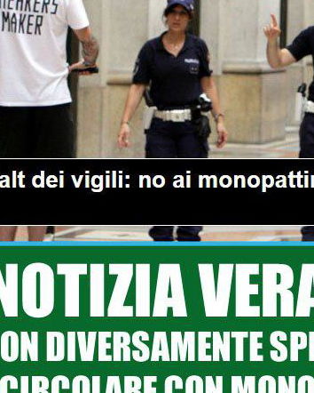 Micromobilità, marciapiedi e aree pedonali