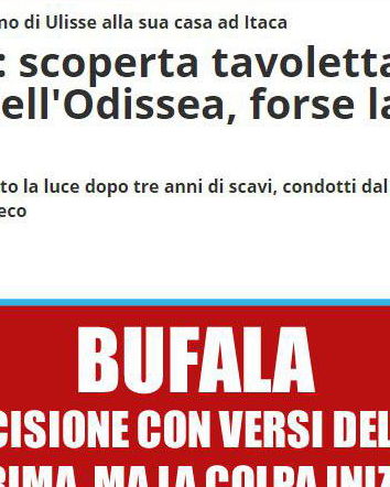 La tavoletta dell’Odissea