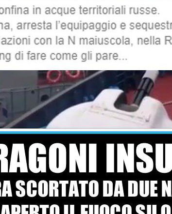 La nave Ucraina sequestrata dai russi